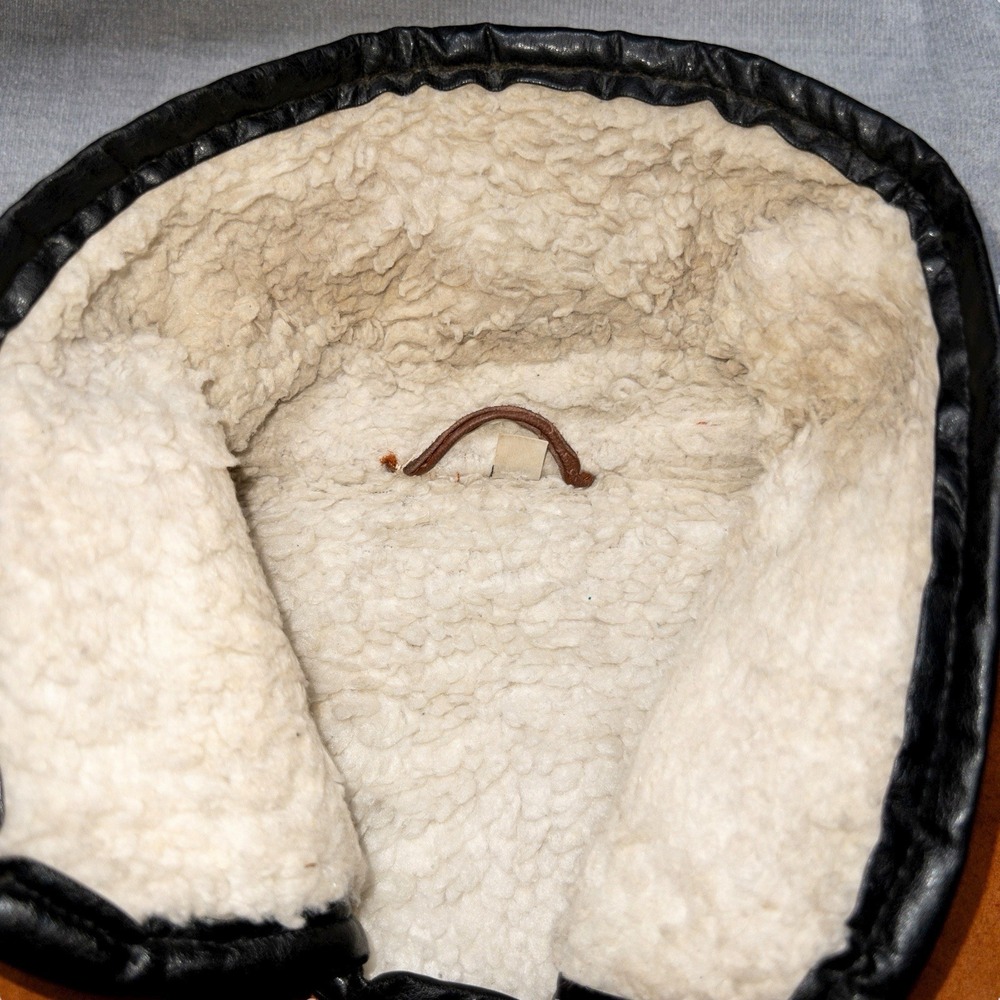 Vtg Western Aztec Navajo Leather Jacket Mens Size 52 Made‎ In Italy Southwestern - Picture 14 of 14